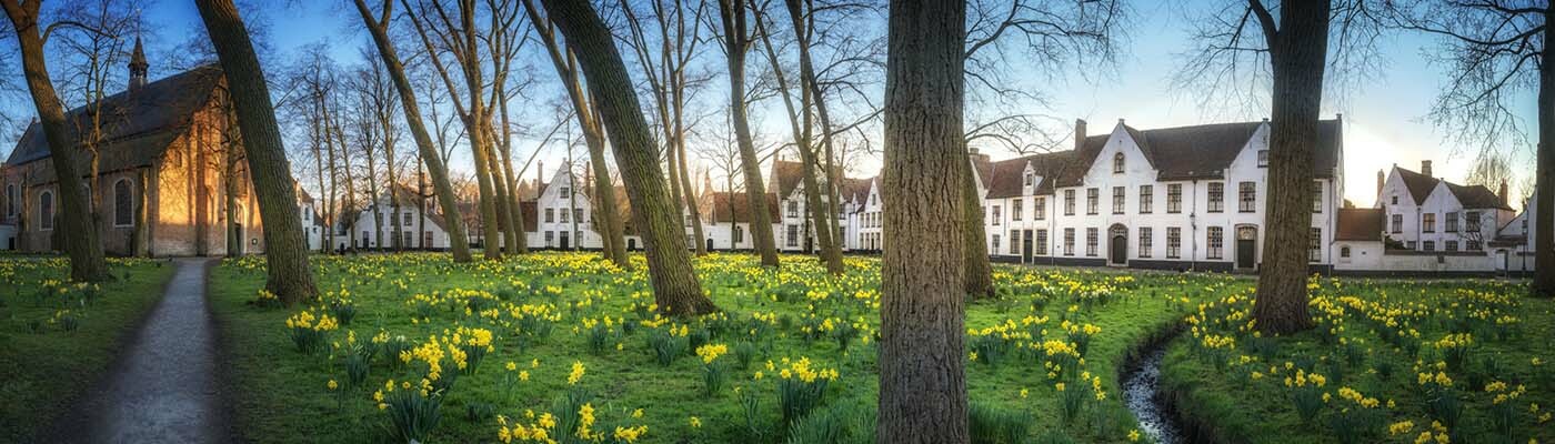 8 x spring in Bruges