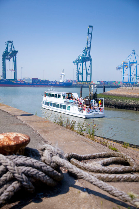 Captain Blue (Havenrondvaart in Zeebrugge)