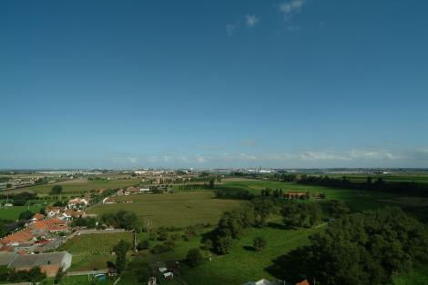 Polderpanorama vanop de toren