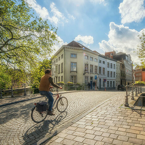 Fietsen in de stad